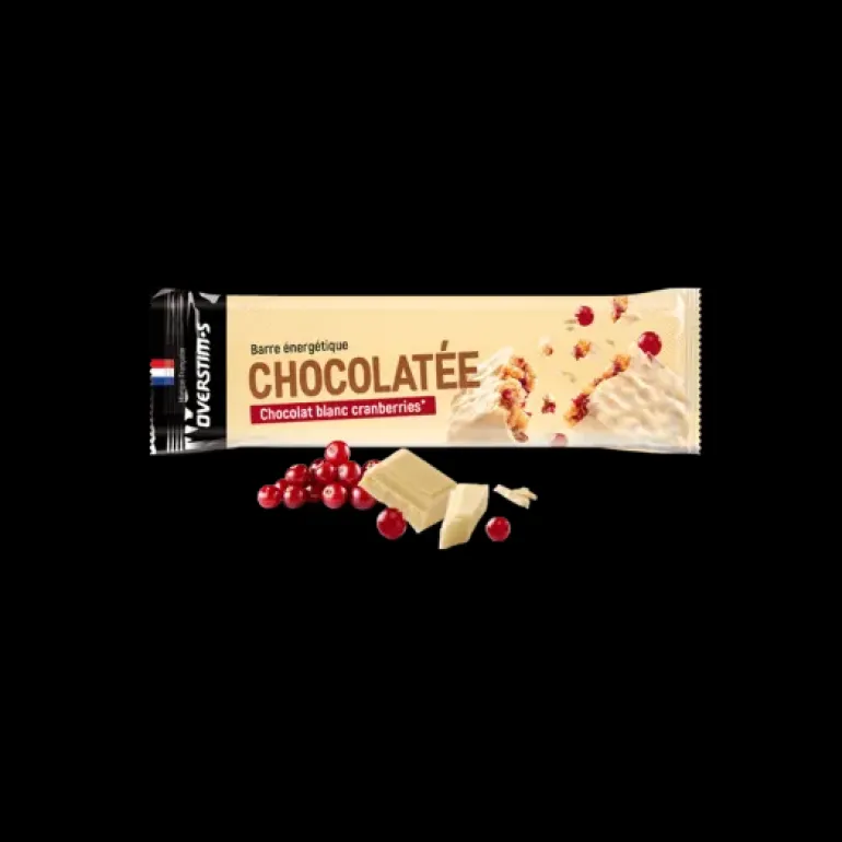 BARRE ENERGETIQUE CHOCOLAT BLANC - CRANBERRIES
