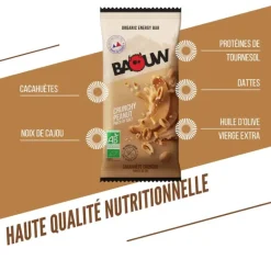 BARRE ÉNERGÉTIQUE EXTRA BIO 50G