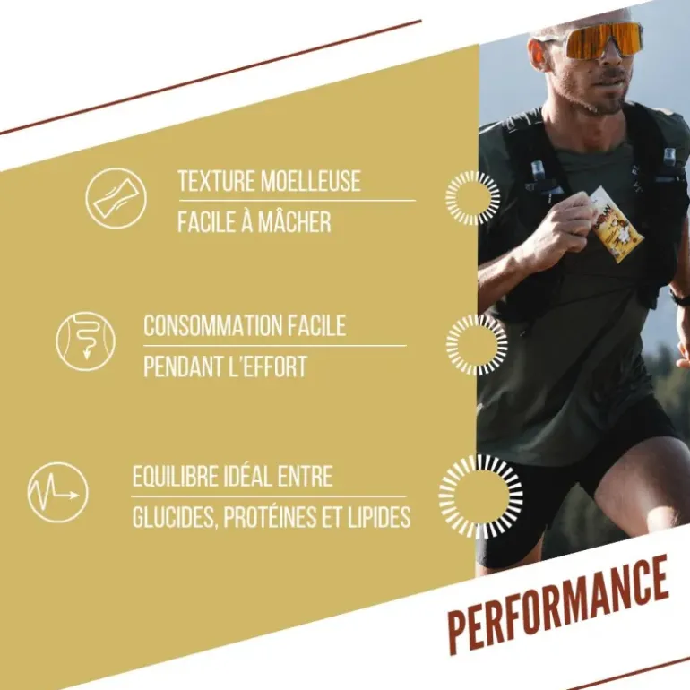 BARRE ÉNERGÉTIQUE EXTRA BIO 50G