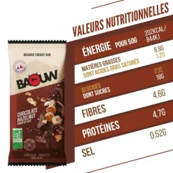 BARRE ÉNERGÉTIQUE EXTRA BIO 50G