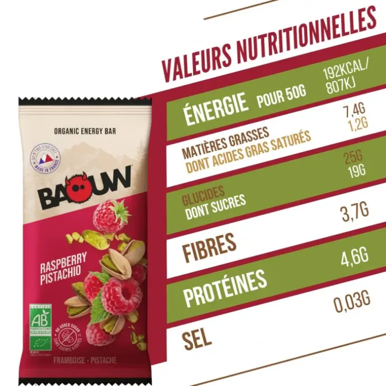 BARRE ÉNERGÉTIQUE EXTRA BIO 50G