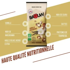 BARRE ÉNERGÉTIQUE EXTRA BIO 50G