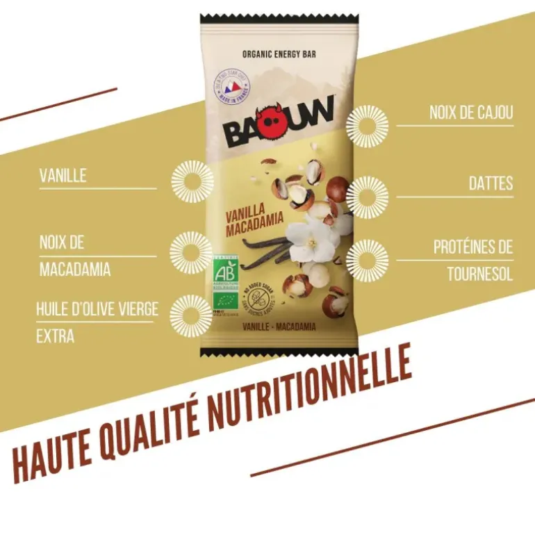 BARRE ÉNERGÉTIQUE EXTRA BIO 50G