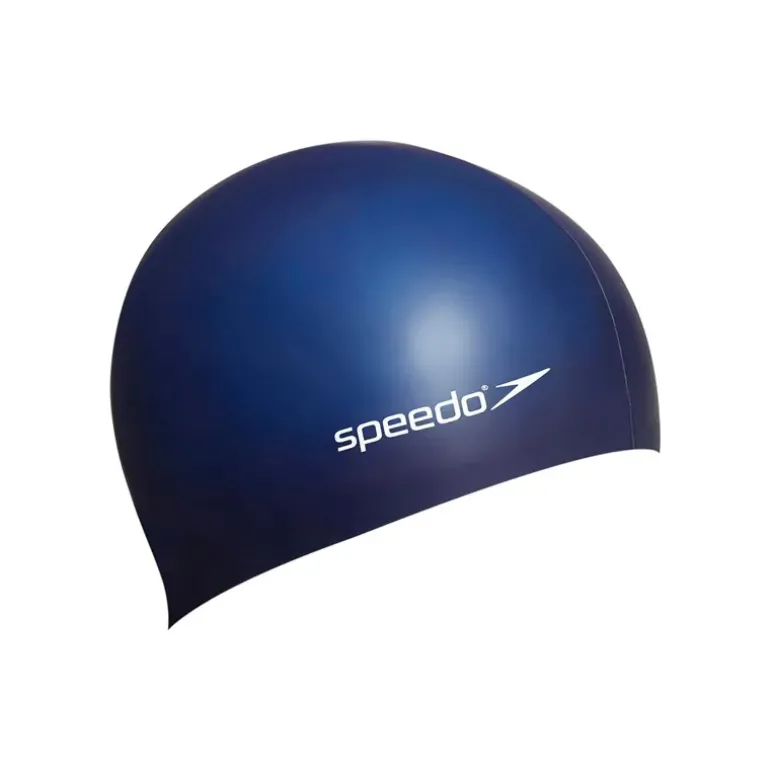 BONNET DE BAIN FLAT SILICONE P12 BLEU