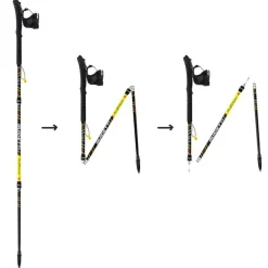 BÂTONS DE TRAIL PLATINIUM NÉO PULSE CARBONE