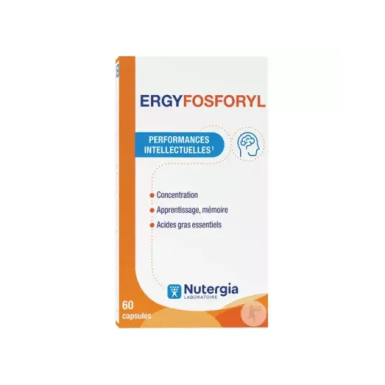 CAPSULES ERGYFOSFORYL PERFORMANCE INTELLECTUELLES