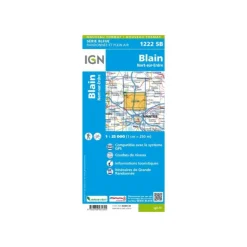 CARTE BLAIN  ET NORT-SUR-ERDRE