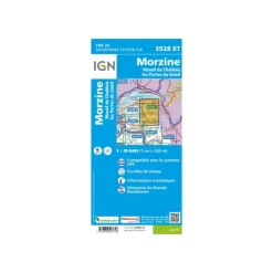 Carte IGN MORZINE