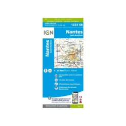 Carte IGN NANTES SAINT-HERBLAIN