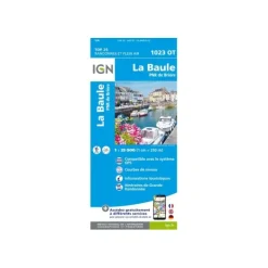 CARTE LA BAULE PARC ET NATUREL RÉGIONAL DE BRIÈRE