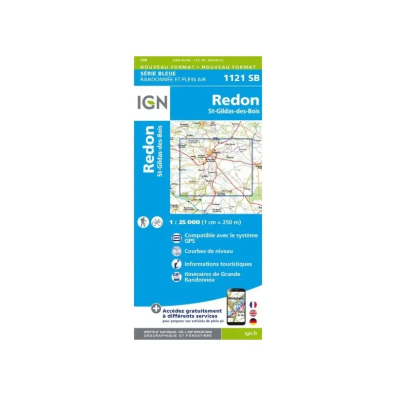 CARTE REDON ET SAINT-GILDAS-DES-BOIS