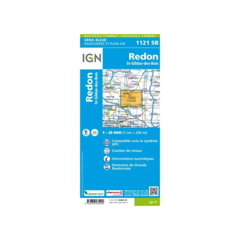 CARTE REDON ET SAINT-GILDAS-DES-BOIS