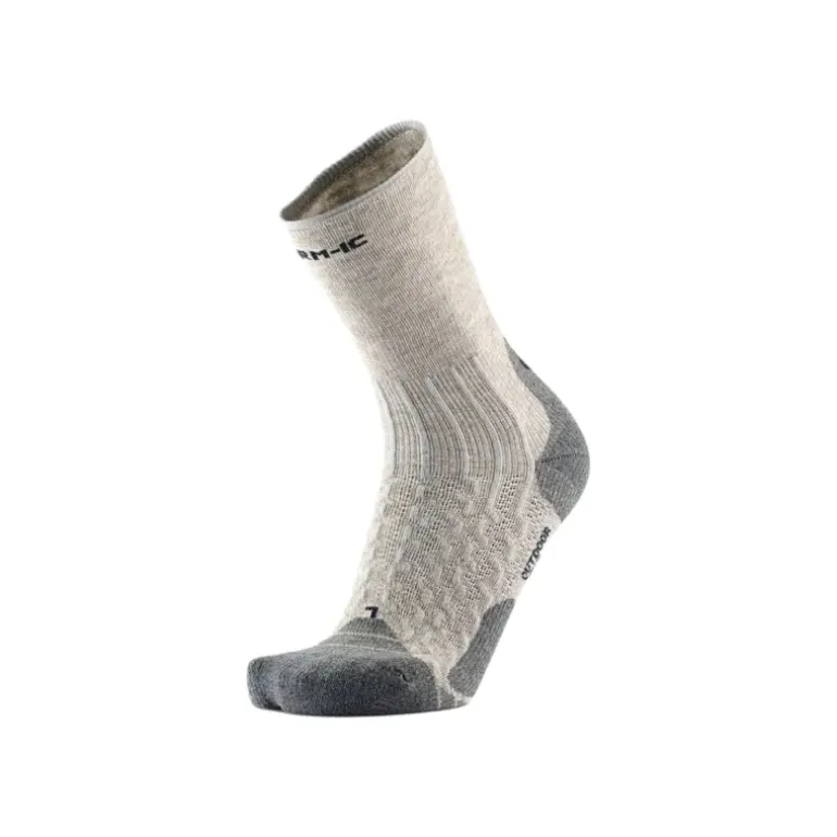CHAUSSETTES OUTDOOR LIGHT LINEN CREW MIXTE