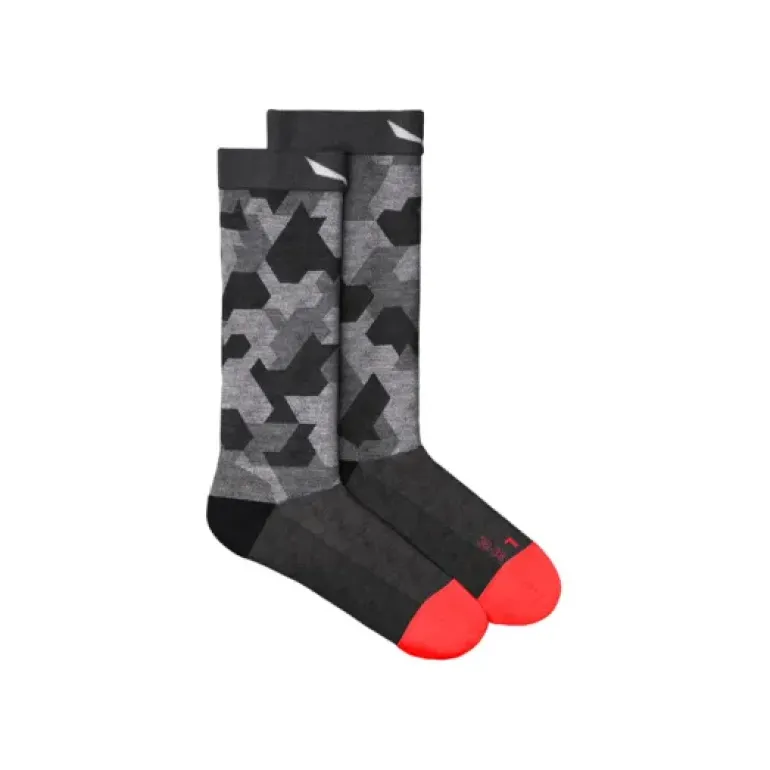 CHAUSSETTES PEDROC CAMO MERINO MID FEMME