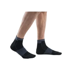 CHAUSSETTES RUN+ ULTRALIGHT MINI HOMME NOIRES