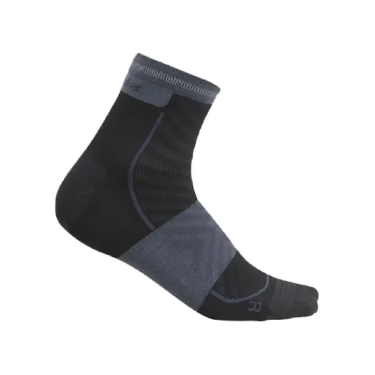 CHAUSSETTES RUN+ ULTRALIGHT MINI HOMME NOIRES