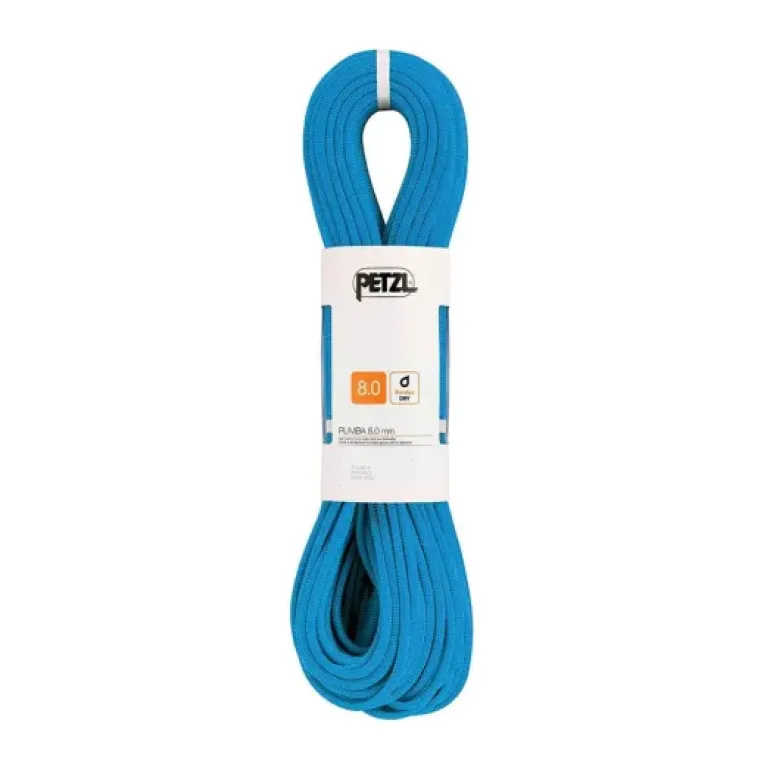 CORDE DOUBLE RUMBA BLEUE 8MM X 60M