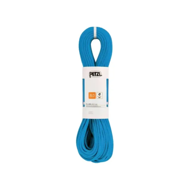CORDE DOUBLE RUMBA BLEUE 8MM X 60M