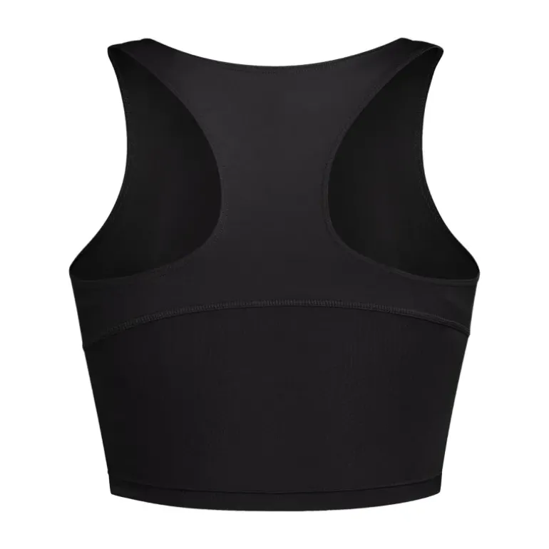 Crop top de running poche gel Adizero femme