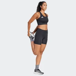 Crop top de running poche gel Adizero femme