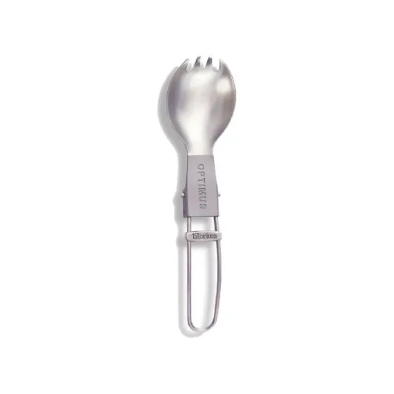 CUILLÈRE/FOURCHETTE PLIABLE TITANE