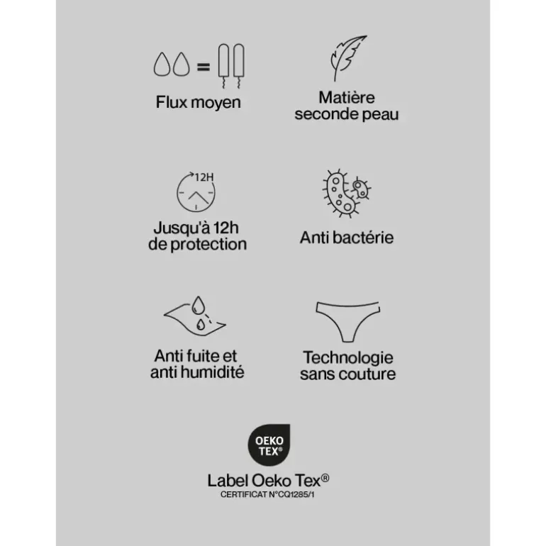 CULOTTE MENSTRUELLE SÉLÉNÉ