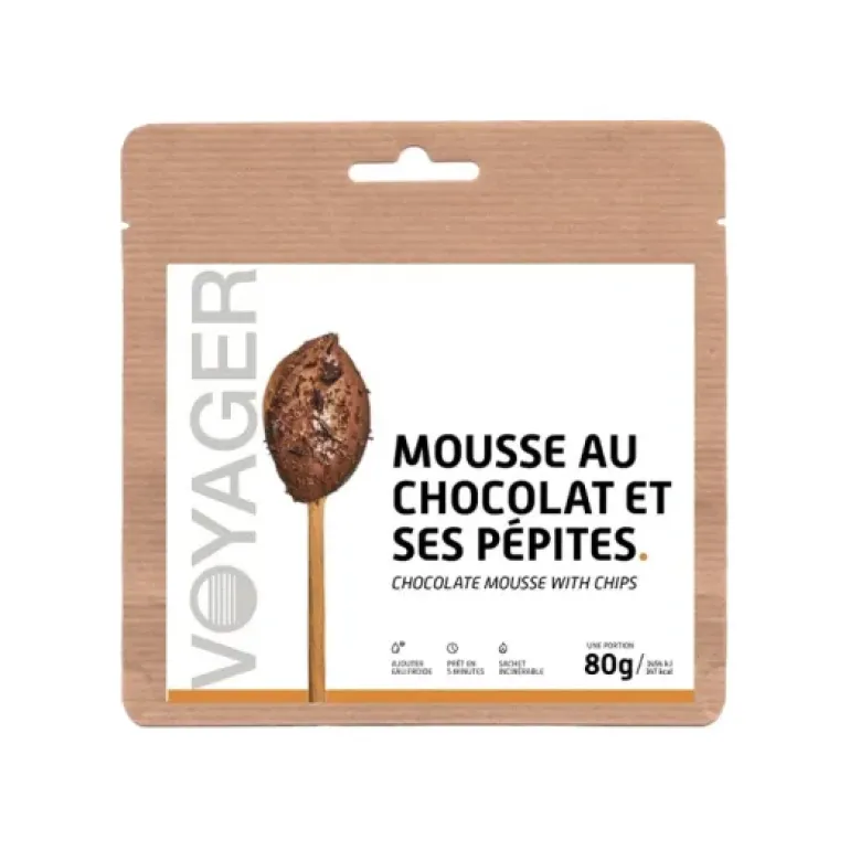 DESSERT LYOPHILISÉ - MOUSSE AU CHOCOLAT ET SES PÉPITES