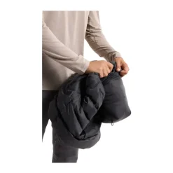 DOUDOUNE À CAPUCHE THORIUM HOMME NOIRE