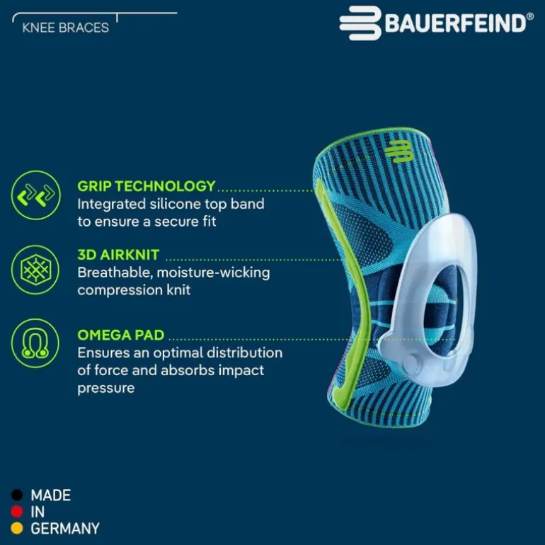 Genouillère Sports Knee Support noir