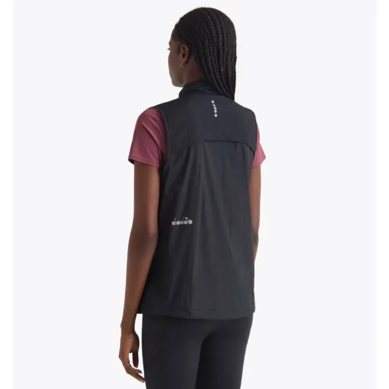 Gilet coupe-vent repliable femme