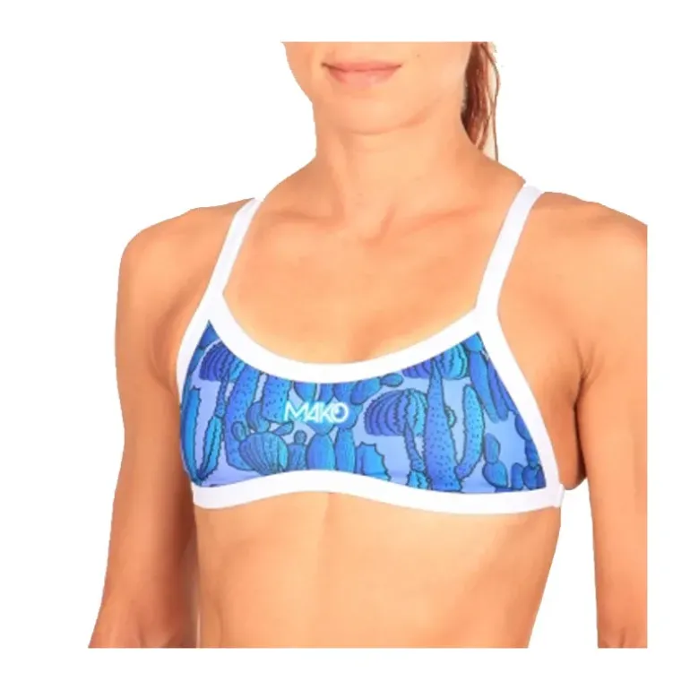 HAUT MAILLOT DE BAIN SUNKISSED FEMME BLEU