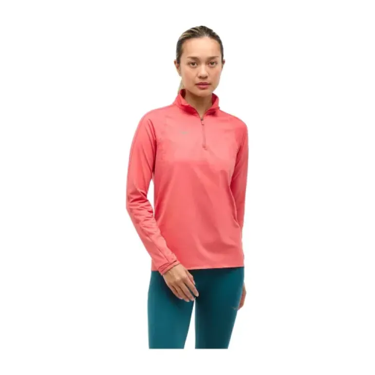 HAUT MANCHES LONGUES DEMI-ZIP GLIDETECH femme