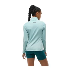 HAUT MANCHES LONGUES DEMI-ZIP GLIDETECH femme