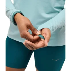 HAUT MANCHES LONGUES DEMI-ZIP GLIDETECH femme