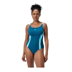 MAILLOT DE BAIN 1 PIÈCE ECO PRINT SPLICE SHAPING FEMME