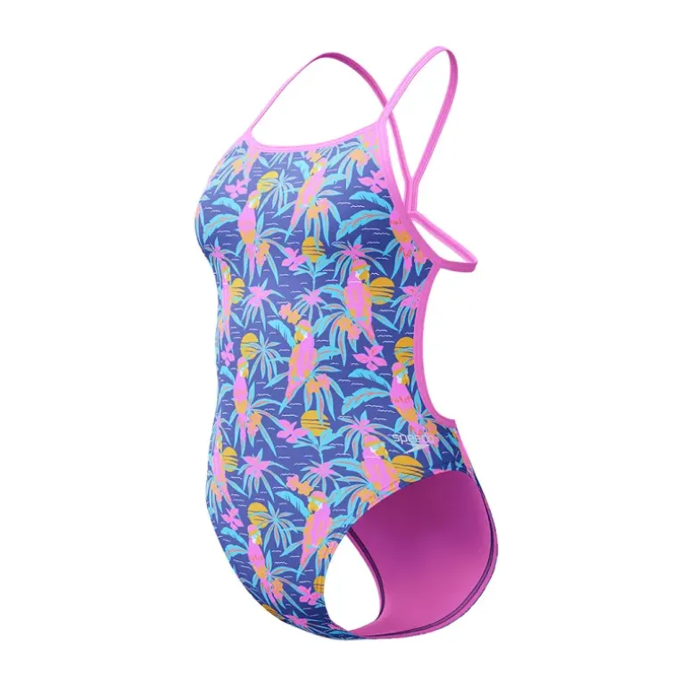 MAILLOT DE BAIN 1 PIÈCE ECO+ ALLOVER V FEMME
