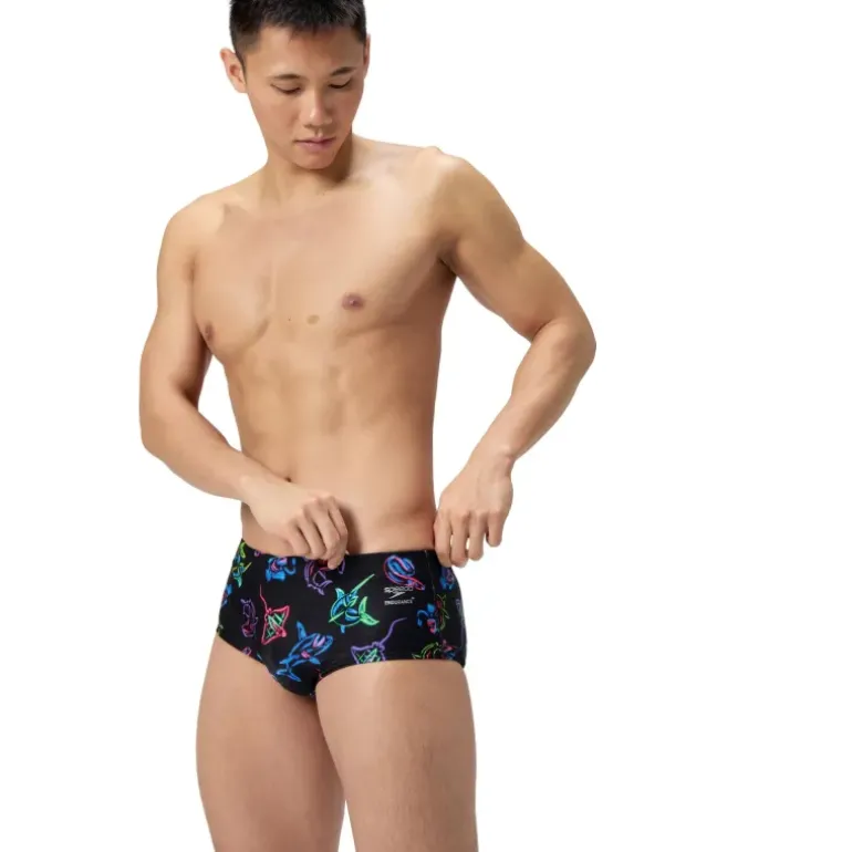Maillot de bain Eco+ ML Print 13.5 cm Brief homme