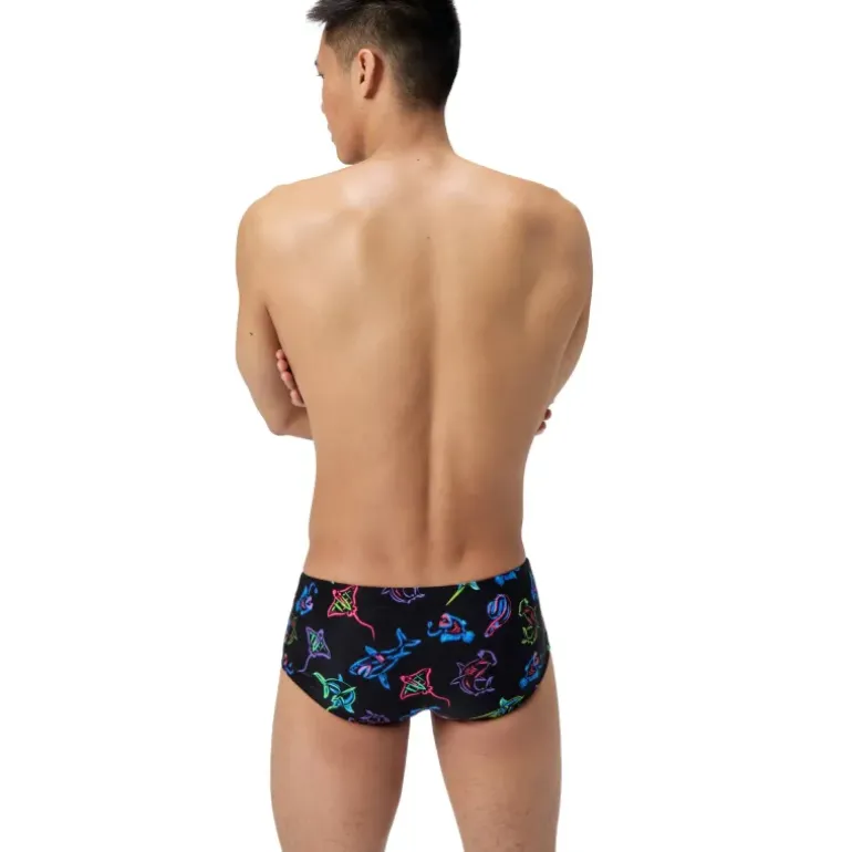 Maillot de bain Eco+ ML Print 13.5 cm Brief homme