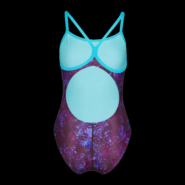 MAILLOT DE BAIN MOUNTAINS TEXTURE LIGHT DROP BACK FEMME