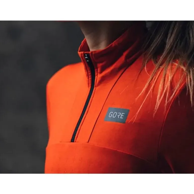 MAILLOT THERMIQUE 1/4 ZIP FEMME