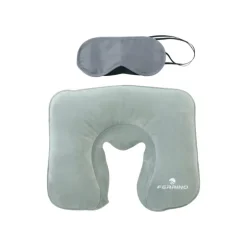 OREILLER DE VOYAGE + MASQUE POUR LES YEUX