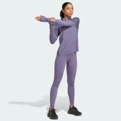 Polaire demi-zip Own the Run femme