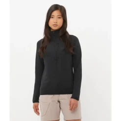 POLAIRE ESSENTIAL LIGHTWARM DEMI-ZIP FEMME