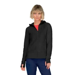 POLAIRE FALKETIND ALPHA 120 ZIP capuche FEMME