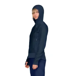 POLAIRE FALKETIND ALPHA 120 ZIP capuche FEMME