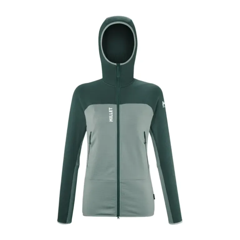 POLAIRE FUSION GRID CAPUCHE FEMME
