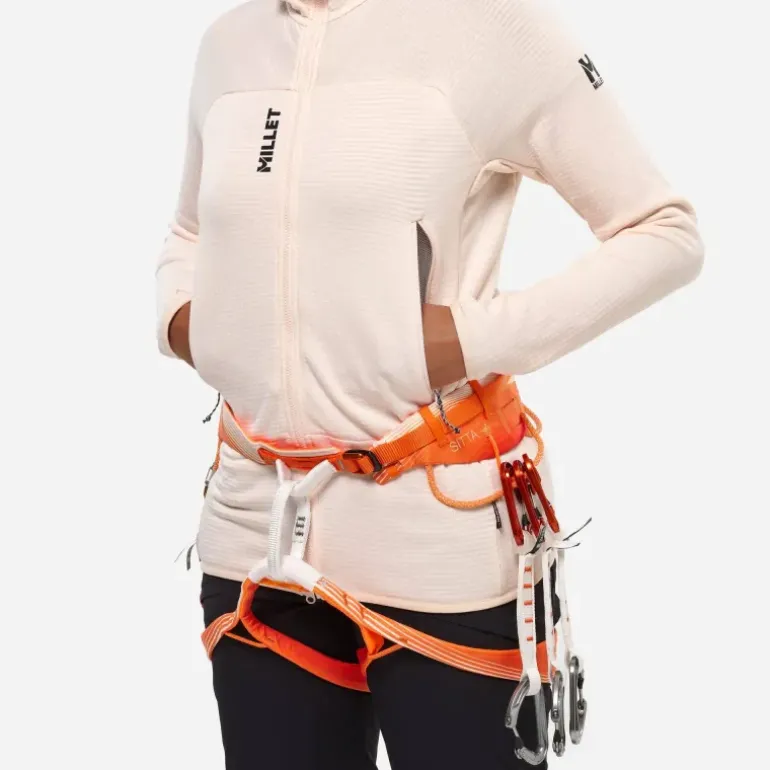 POLAIRE FUSION GRID CAPUCHE FEMME