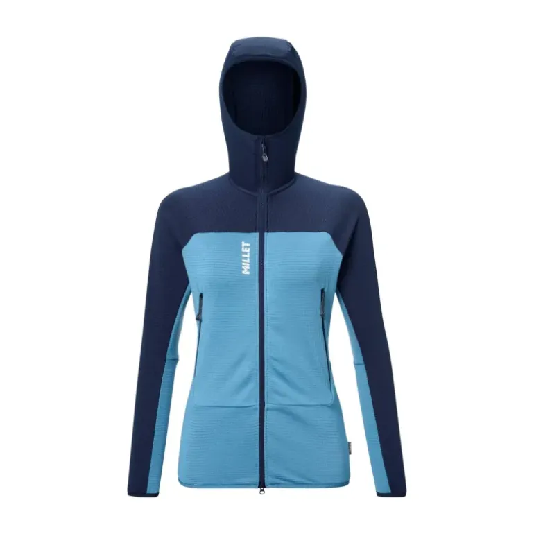 POLAIRE FUSION GRID CAPUCHE FEMME