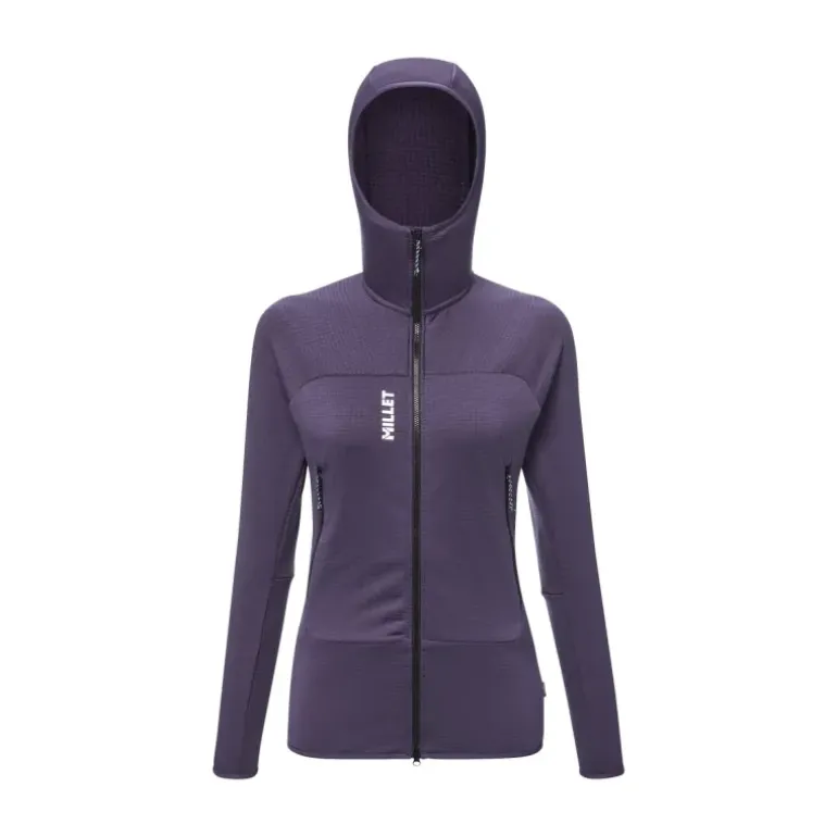 POLAIRE FUSION GRID CAPUCHE FEMME