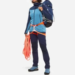 POLAIRE FUSION GRID CAPUCHE FEMME